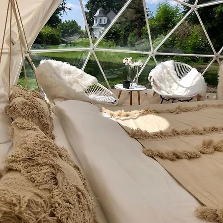 Luxury tent B Our Guest At Your Cozy Hideaway Dome Near Dresden