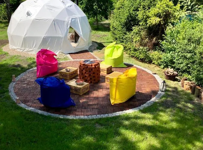 ラグジュアリーテント B Our Guest At Your Cozy Hideaway Dome Near Dresden Frauendorf (Oberspreewald-Lausitz)