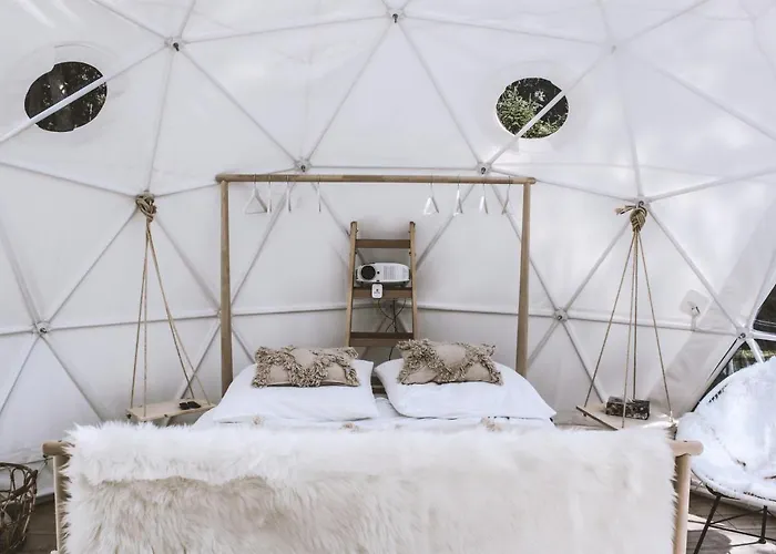 B Our Guest At Your Cozy Hideaway Dome Near Dresden ラグジュアリーテント Frauendorf (Oberspreewald-Lausitz)